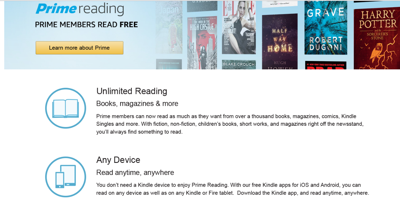 ebooks amazon prime