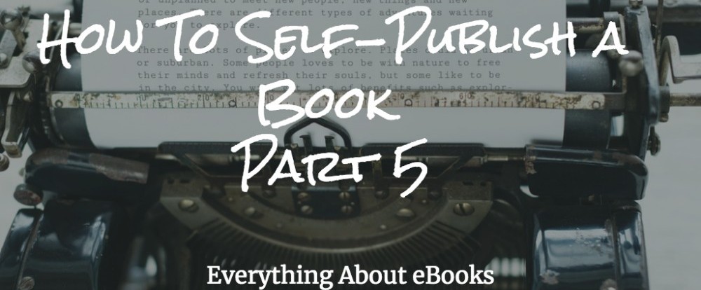 Selfpublish a book 5 Title Image