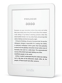 All-New Kindle white front