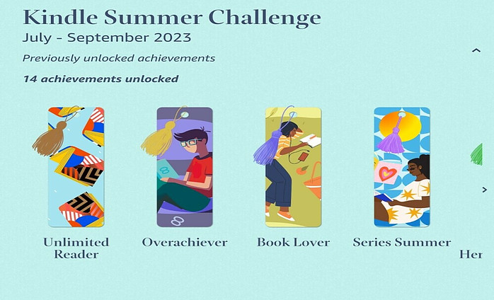 Kindle Challenge Summer Challenge Screenshot